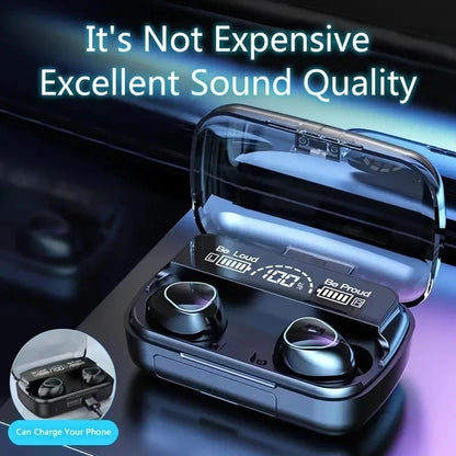 M10 TWS Wireless Bluetooth Earbuds