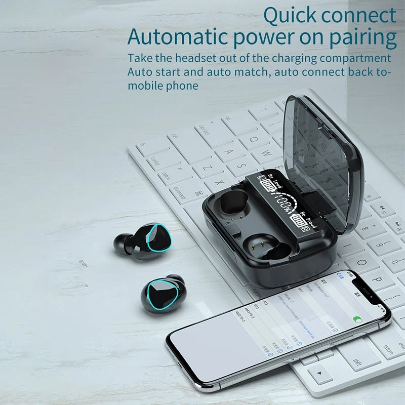 M10 TWS Wireless Bluetooth Earbuds