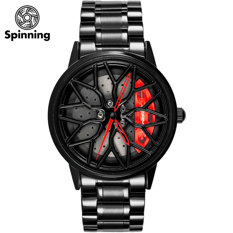 Spinning Dial Car Rim Watch