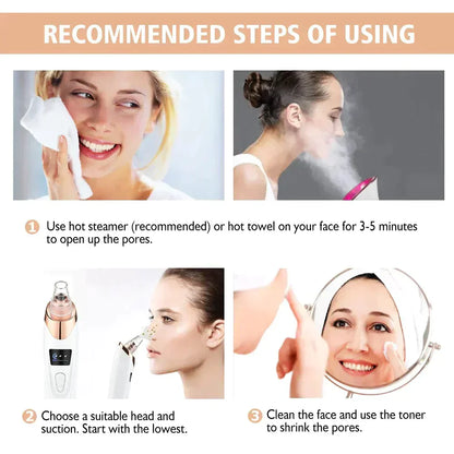 Blackhead Remover Vacuum Acne Cleaner